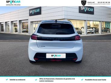 SPOTICAR Peugeot 208 E-208 136ch 50 Kwh Envy Occasion - Citadine Electrique Blanc Okénite (m) - Gaillac - 1204194186_5
