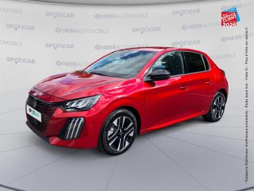 SPOTICAR Peugeot 208 1.2 Turbo 100ch Allure Occasion - Citadine Essence Rouge Elixir (v) - Sedan - 1204194195_1