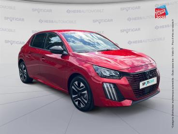 SPOTICAR Peugeot 208 1.2 Turbo 100ch Allure Occasion - Citadine Essence Rouge Elixir (v) - Sedan - 1204194195_3
