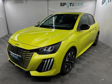 SPOTICAR Peugeot 208 Puretech 100 S&s Bvm6 Allure Occasion - Citadine Essence Jaune Clair - Barentin - 1204194813_1
