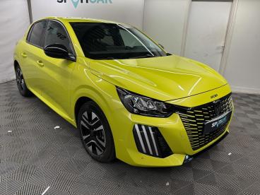 SPOTICAR Peugeot 208 Puretech 100 S&s Bvm6 Allure Occasion - Citadine Essence Jaune Clair - Barentin - 1204194813_3