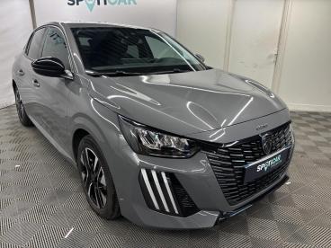 SPOTICAR Peugeot 208 Puretech 100 S&s Bvm6 Allure Occasion - Citadine Essence Gris Clair - Barentin - 1204194814_3
