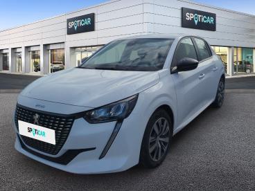 SPOTICAR Peugeot 208 Puretech 75 S&s Bvm5 Active Pack Occasion - Citadine Essence Blanc - Le Grand Quevilly - 1204195974_1