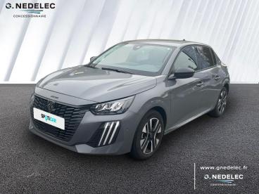SPOTICAR Peugeot 208 1.2 100ch S&s Allure Occasion - Citadine Essence Gris - Carhaix Plouguer - 1204196314_1
