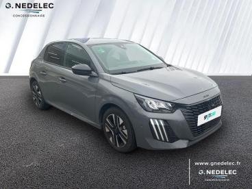 SPOTICAR Peugeot 208 1.2 100ch S&s Allure Occasion - Citadine Essence Gris - Carhaix Plouguer - 1204196314_3