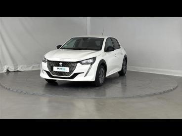 SPOTICAR Peugeot 208 E-208 136ch Allure Occasion - Citadine Electrique Blanc Nacré - Saint Maximin - 1204200488_1