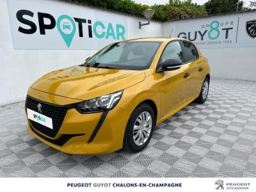 SPOTICAR Peugeot 208 1.2 Puretech 75ch S&s Like 2022 Occasion - Citadine Essence Jaune - Chalons En Champagne - 1204200550_1