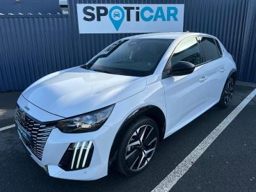 SPOTICAR Peugeot 208 Hybrid 145 Edcs6 Gt Occasion - Citadine Hybride Blanc - Chemille - 1204205561_1