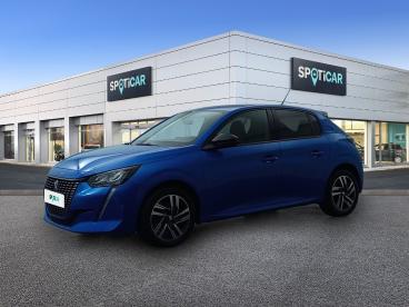 SPOTICAR Peugeot 208 Bluehdi 100 S&s Bvm6 Allure Occasion - Citadine Diesel Bleu - Roncq - 1204227646_1