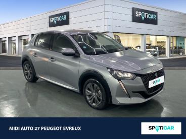 SPOTICAR Peugeot 208 E-208 136ch Allure Occasion - Citadine Electrique Gris Artense (m) - Normanville - 1204235876_3