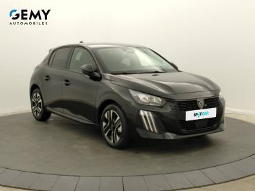 SPOTICAR Peugeot 208 Hybrid 110 Ch E-dcs6 Allure Occasion - Citadine Essence Noir - Auray - 1204247288_3