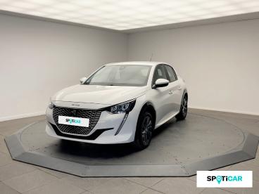 SPOTICAR Peugeot 208 Business Electrique 50 Kwh 136ch Active Business Occasion - Citadine Electrique Blanc Banquise (o) - Tarbes - 1203348818_1