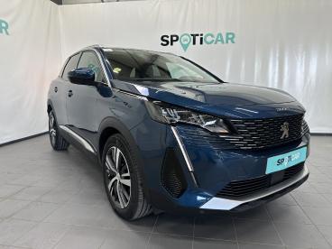SPOTICAR Peugeot 3008 Bluehdi 130 S&s Eat8 Allure Pack Occasion - Suv-4x4 Diesel Bleu - Feillens - 1203162394_1