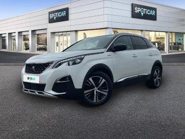 SPOTICAR Peugeot 3008 1.6 Ess 180ch S&s Gt Line Eat8 Occasion - Suv-4x4 Essence Blanc Nacré (s) - St Agathon - 1203250651_1