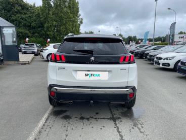 SPOTICAR Peugeot 3008 1.6 Ess 180ch S&s Gt Line Eat8 Occasion - Suv-4x4 Essence Blanc Nacré (s) - St Agathon - 1203250651_5
