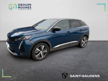 SPOTICAR Peugeot 3008 Bluehdi 130 S&s Allure Occasion - Suv-4x4 Diesel Bleu - Estancarbon - 1203418086_1