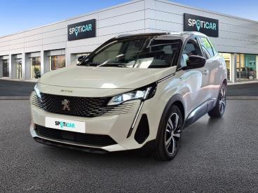 SPOTICAR Peugeot 3008 Hybrid4 300ch Gt E-eat8 Occasion - Suv-4x4 Hybride Rechargeable Blanc Nacré (n) - Grenoble - 1203541668_1