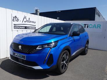 SPOTICAR Peugeot 3008 Puretech 130 S&s Eat8 Gt Occasion - Suv-4x4 Essence Bleu - Lezignan corbieres - 1203579883_1