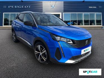 SPOTICAR Peugeot 3008 Hybrid 225ch Gt E-eat8 Occasion - Suv-4x4 Hybride Rechargeable Bleu - Limoges - 1203637630_3