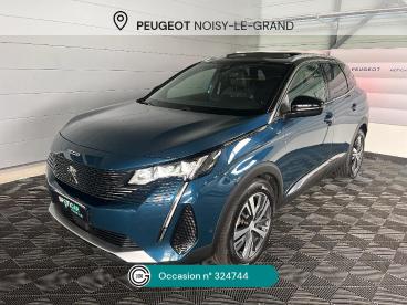 SPOTICAR Peugeot 3008 Bluehdi 130ch S&s Eat8 Gt Occasion - Suv-4x4 Diesel Bleu Celebes - Noisy Le Grand - 1203644161_1