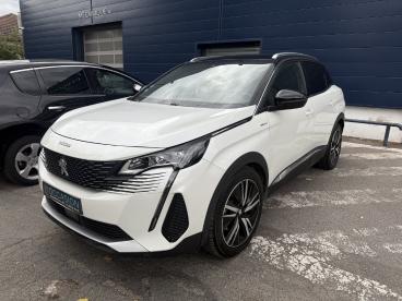 SPOTICAR Peugeot 3008 1.6 Hybrid 225 E-eat8 Gt Pack Occasion - Suv-4x4 Hybride Rechargeable Blanc - Grigny - 1203665902_1