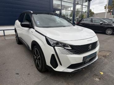 SPOTICAR Peugeot 3008 1.6 Hybrid 225 E-eat8 Gt Pack Occasion - Suv-4x4 Hybride Rechargeable Blanc - Grigny - 1203665902_3