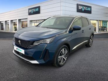 SPOTICAR Peugeot 3008 Hybrid 225ch Allure Pack E-eat8 Occasion - Suv-4x4 Hybride Rechargeable Bleu Célèbes (m) - Eybens - 1203710554_1