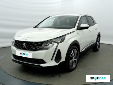 SPOTICAR Peugeot 3008 Hybrid 225ch Allure Pack E-eat8 Occasion - Suv-4x4 Hybride Rechargeable Blanc Nacré (n) - Chambery - 1203717060_1