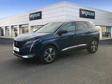 SPOTICAR Peugeot 3008 1.2 Puretech 130ch S&s Allure Pack Eat8 Occasion - Suv-4x4 Essence Bleu Célèbes (m) - Moulins - 1203718418_1