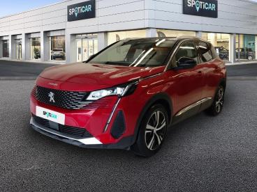 SPOTICAR Peugeot 3008 1.2  130ch S&s Gt Occasion - Suv-4x4 Essence Rouge Ultimate (v) - Concarneau - 1203718958_1