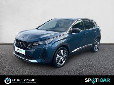 SPOTICAR Peugeot 3008 Allure Pack 1.5 Hdi 130ch S&s Eat8 Occasion - Suv-4x4 Diesel P. M. Bleu Célèbes - Nevers - 1203742901_1