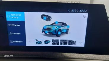 SPOTICAR Peugeot 3008 1.2 Hybrid 145 E-dcs6 Allure Occasion - Suv-4x4 Hybride Gris Foncé - Sainte Maure De Touraine - 1203744430_2