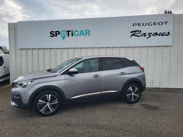 SPOTICAR Peugeot 3008 Puretech 130 S&s Allure Occasion - Suv-4x4 Essence Gris Clair - Trebes - 1203750957_1