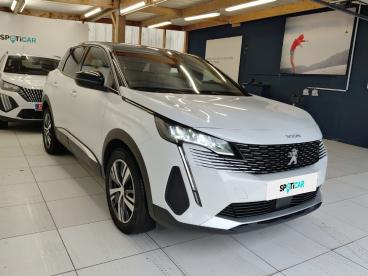SPOTICAR Peugeot 3008 1.5 Bluehdi 130ch S&s Allure Pack Eat8 Occasion - Suv-4x4 Diesel Bleu - Concarneau - 1203758558_3