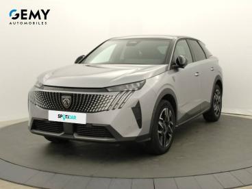SPOTICAR Peugeot 3008 Hybrid 136 E-dcs6 Gt Occasion - Suv-4x4 Essence Gris - Pontivy - 1203797428_1