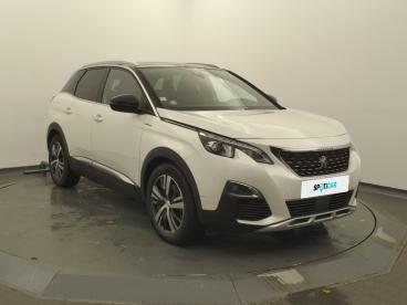 SPOTICAR Peugeot 3008 Hybrid 225 E-eat8 Gt Line Occasion - Suv-4x4 Hybride Rechargeable Blanc - Angers - 1203797532_3