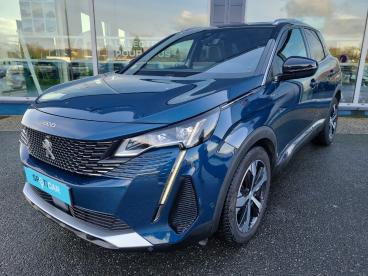 SPOTICAR Peugeot 3008 Bluehdi 130 S&s Eat8 Gt Occasion - Suv-4x4 Diesel Bleu - Auzebosc - 1203800039_1