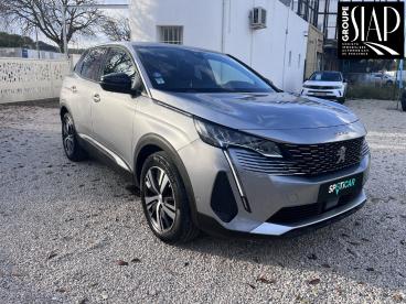 SPOTICAR Peugeot 3008 130 Ch S&s Eat8 Allure Occasion - Suv-4x4 Essence Gris Clair - Martigues - 1203808101_3