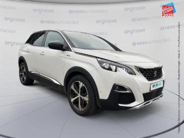 SPOTICAR Peugeot 3008 1.2 Puretech 130ch Gt Line S/s Gps Camera Carplay Occasion - Suv-4x4 Essence Blanc Nacré (s) - Hirson - 1203839450_3