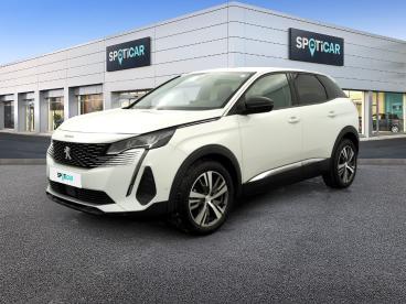 SPOTICAR Peugeot 3008 Puretech 130ch S&s Eat8 Allure Pack Occasion - Suv-4x4 Essence Blanc - Carrieres-sous-poissy - 1203884377_1