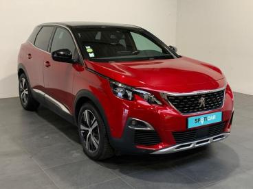 SPOTICAR Peugeot 3008 1.5 Bluehdi 130 Gt Line I-cockpit Gps Camera Coffr Occasion - Suv-4x4 Diesel Rouge Ultimate (s) - Haguenau - 1203898592_3