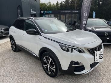 SPOTICAR Peugeot 3008 Puretech 130 S&s Eat8 Gt Line Occasion - Suv-4x4 Essence Blanc - Callian - 1203921744_3