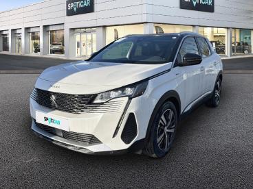 SPOTICAR Peugeot 3008 Hybrid 225 E-eat8 Gt Occasion - Suv-4x4 Hybride Rechargeable Blanc - Laval - 1203937788_1