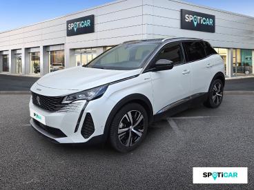 SPOTICAR Peugeot 3008 Hybrid 225 E-eat8 Gt Occasion - Suv-4x4 Hybride Rechargeable Blanc - Besancon - 1203952308_1