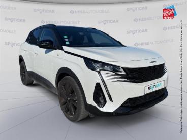 SPOTICAR Peugeot 3008 1.2 Puretech 130ch S&s Gt Eat8 Occasion - Suv-4x4 Essence Blanc Nacré (n) - Reims - 1203965061_3