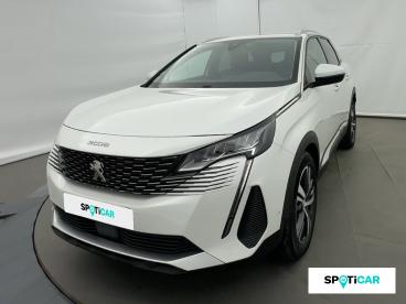 SPOTICAR Peugeot 3008 1.5 Bluehdi 130ch S&s Allure Pack Eat8 Occasion - Suv-4x4 Diesel Blanc Nacré (n) - Chambery - 1203965253_1