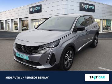 SPOTICAR Peugeot 3008 1.2 Puretech 130ch S&s Allure Pack Occasion - Suv-4x4 Essence Gris Artense (m) - Bernay - 1203975253_1