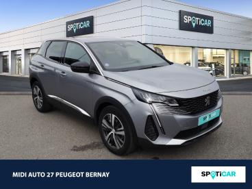 SPOTICAR Peugeot 3008 1.2 Puretech 130ch S&s Allure Pack Occasion - Suv-4x4 Essence Gris Artense (m) - Bernay - 1203975253_3