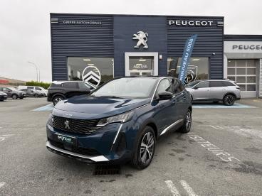 SPOTICAR Peugeot 3008 Hybrid 136 E-dcs6 Allure Pack Occasion - Suv-4x4 Hybride Bleu - Chauvigny - 1203977846_1