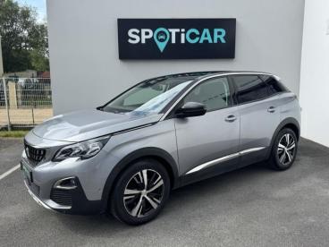 SPOTICAR Peugeot 3008 1.2 Puretech 130 Allure  Eat8 Occasion - Suv-4x4 Essence Gris Amazonite (m) - Quimper - 1203986375_1